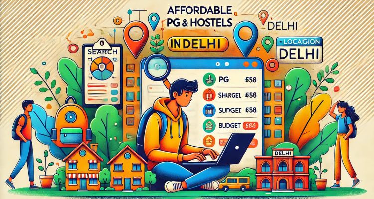 How to Find Affordable PGs & Hostels for Students in Delhi