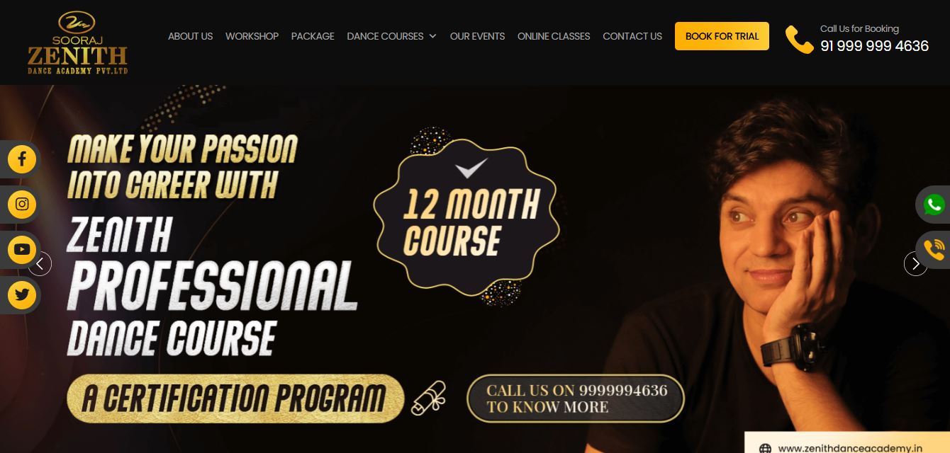 1. Zenith Dance Academy