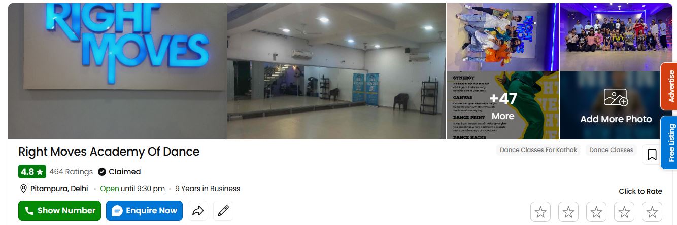 3. Right Moves Dance Academy