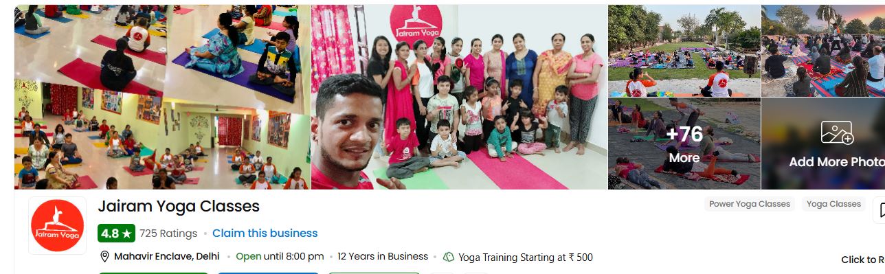 Jai RamYoga Classes