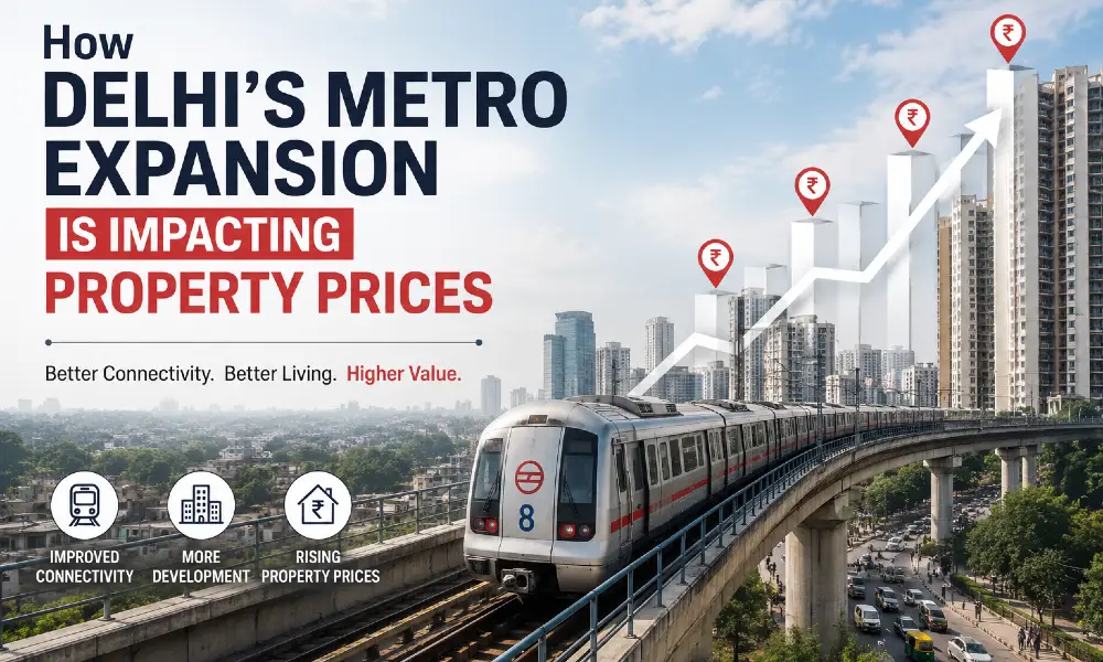 How Delhi’s Metro Expansion Is Impacting Property Prices